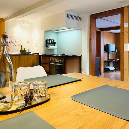 Lovely & Great Equipped Wooden Alp Chalet Flat Kandersteg Eksteriør billede