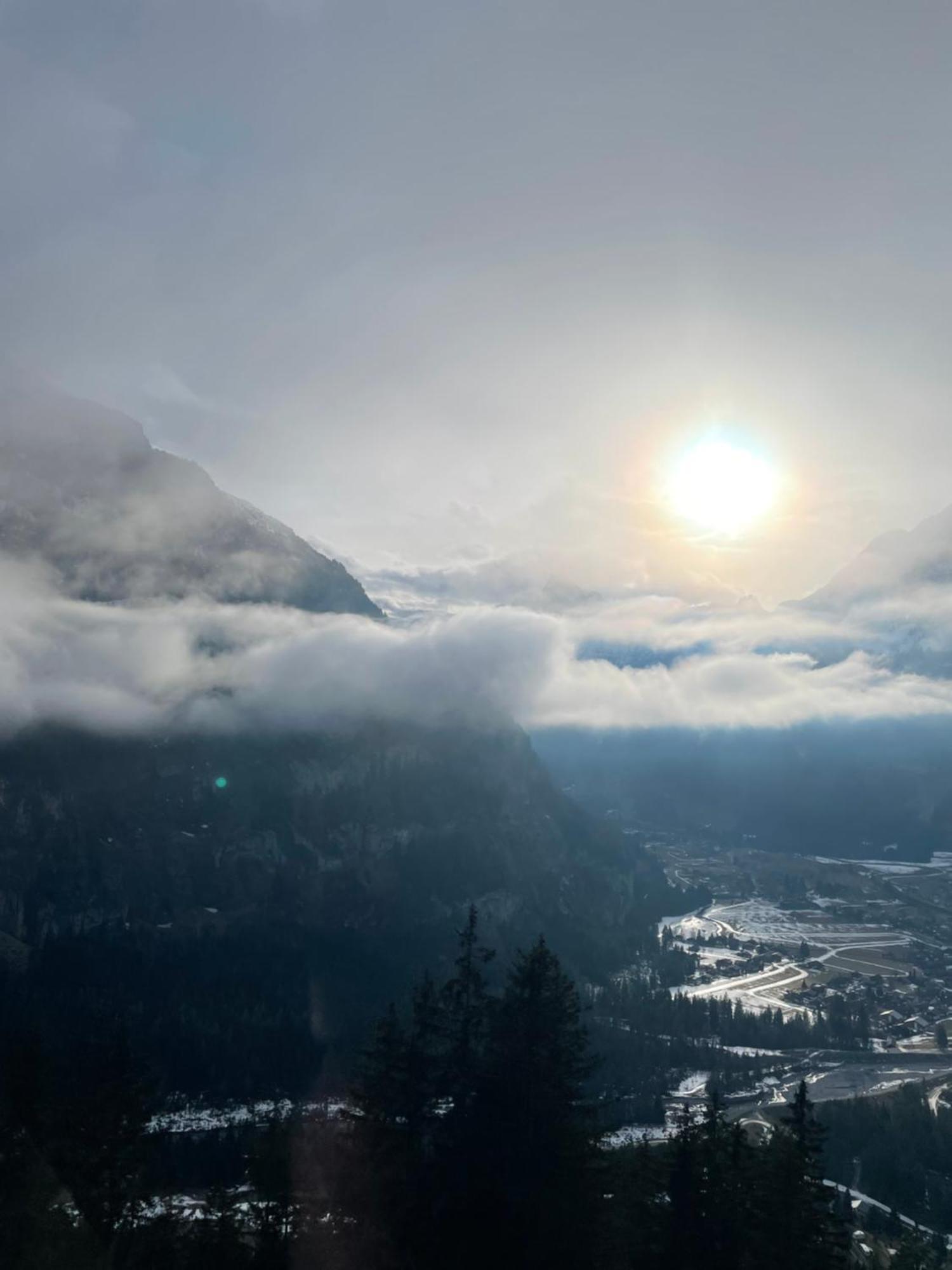 Lovely & Great Equipped Wooden Alp Chalet Flat Kandersteg Eksteriør billede