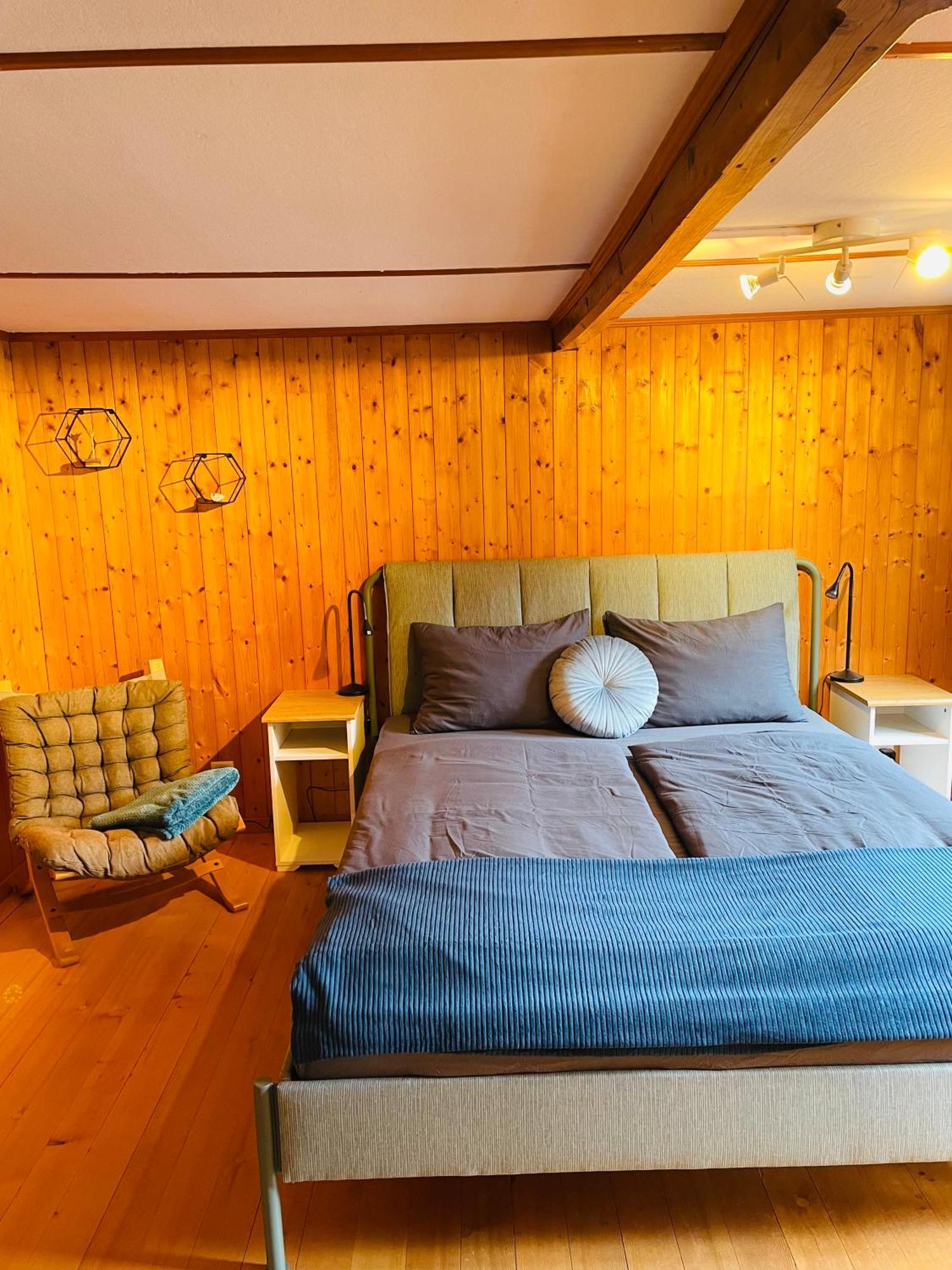 Lovely & Great Equipped Wooden Alp Chalet Flat Kandersteg Eksteriør billede