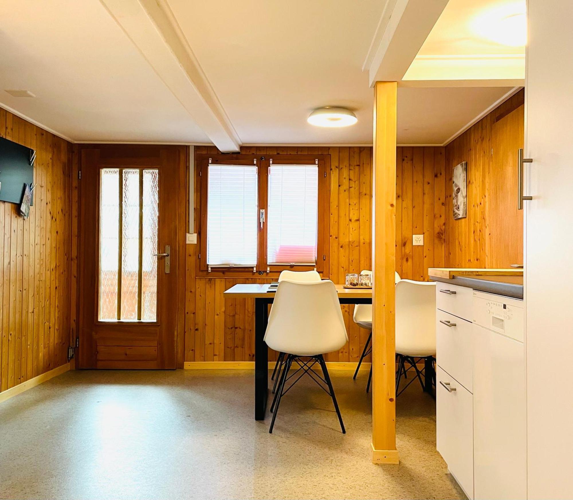 Lovely & Great Equipped Wooden Alp Chalet Flat Kandersteg Eksteriør billede